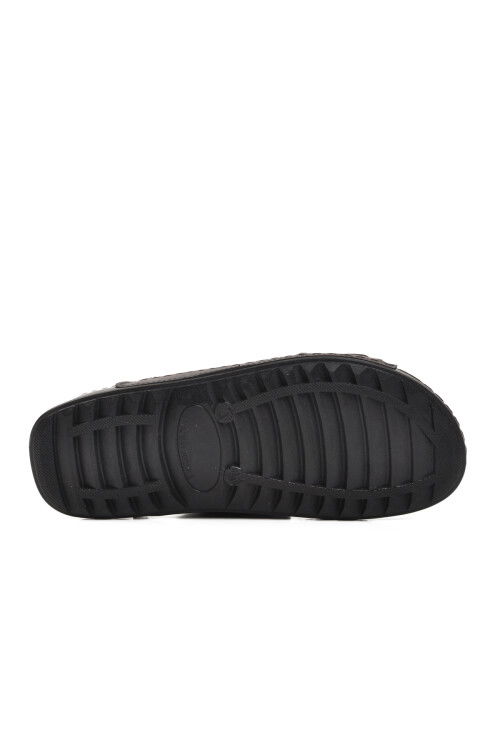 Black Mens Slippers 80-955 M