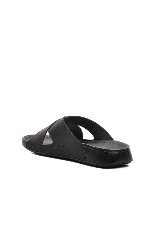 Black Mens Slippers 80-959 M