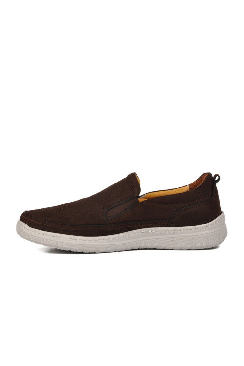 Brown Nubuck Mens Casual Shoes 809 M