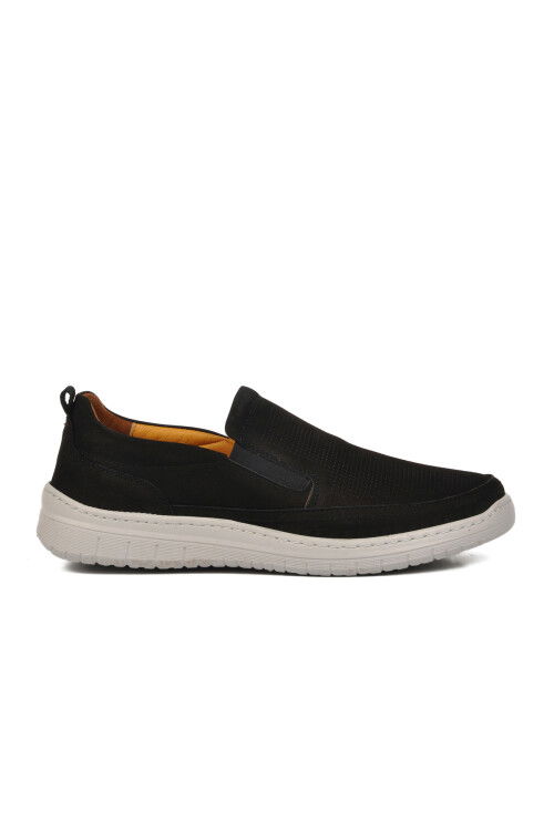 Black Nubuck Mens Casual Shoes 809 M