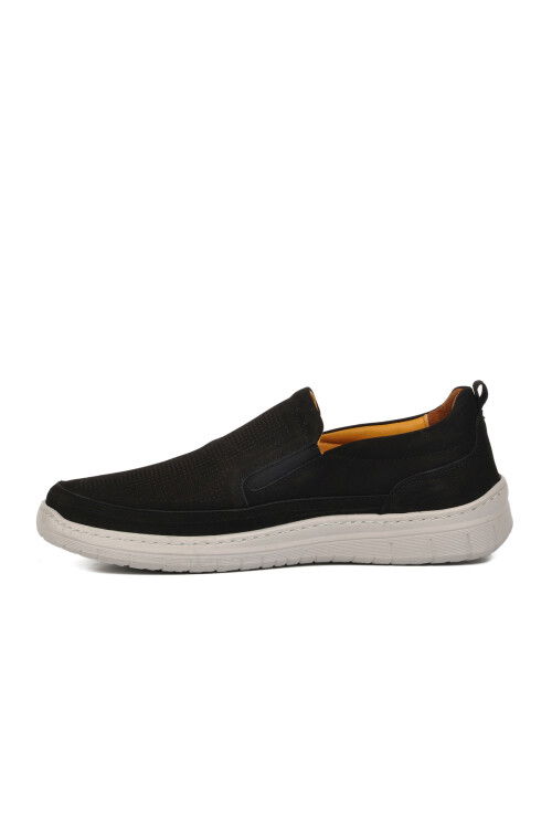 Black Nubuck Mens Casual Shoes 809 M