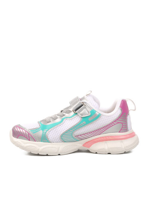 Silver Kids Sneakers Adam F