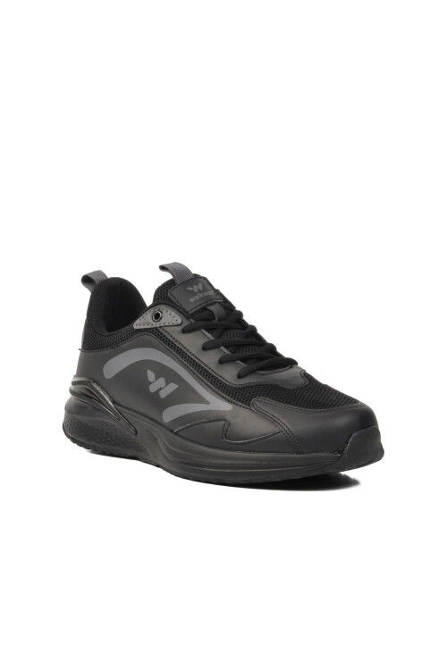 Black-Smoke Mens Sneakers Bolton M