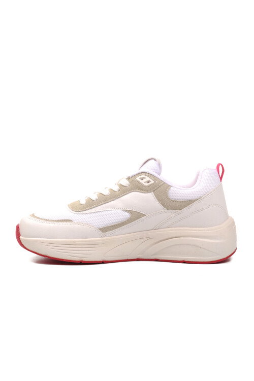 White-Fuchsia Unisex Sneakers BST-427 G