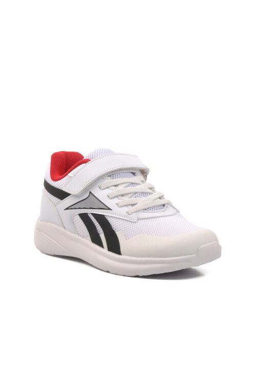 White-Black Childrens Sports Shoes Bst-B369 F