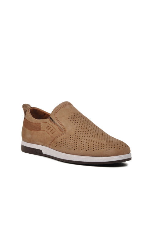 Sand Nubuck Mens Casual Shoes D7401 M