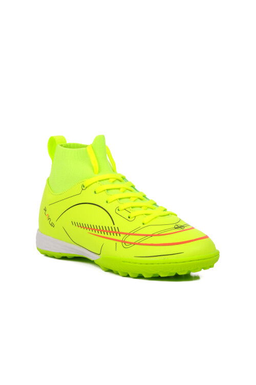Neon Sarı  Unisex Halı Saha Ayakkabısı GH-241-132 G 
