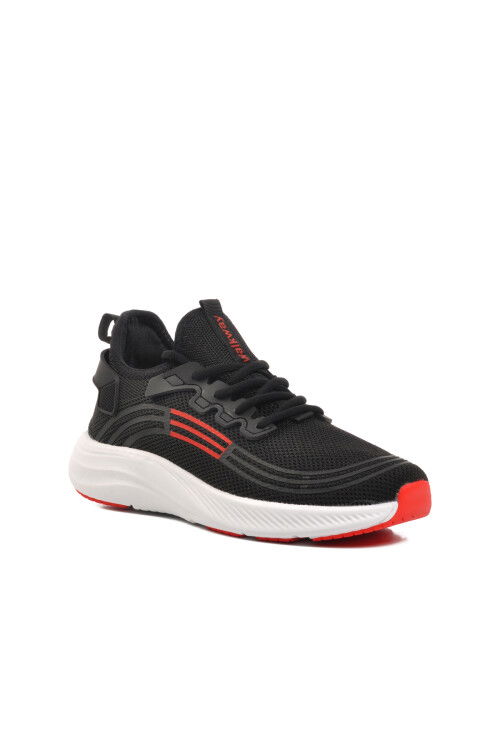 Black-White-Red Mens Sneakers Onega M