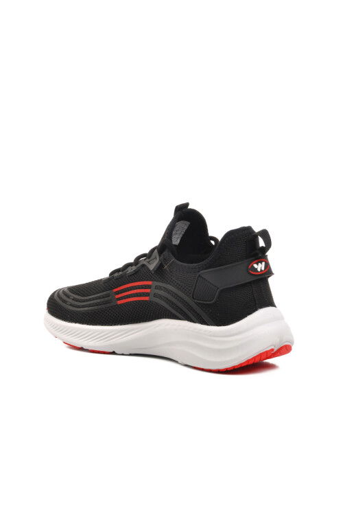 Black-White-Red Mens Sneakers Onega M