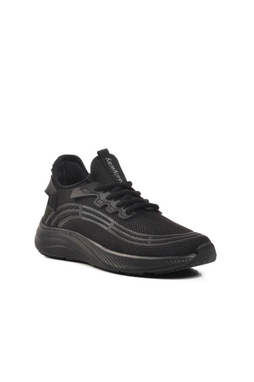 Black-Black Mens Sneakers Onega M