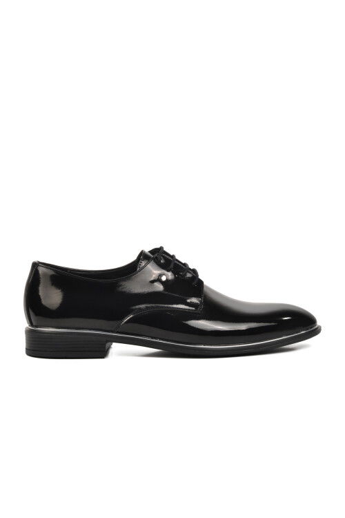 Black Patent Leather Mens Classic Shoes P500 M