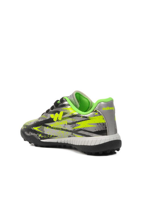 Silver Childrens Artificial Turf Shoes Power HS P