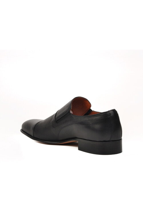 Black Genuine Leather Mens Classic Shoes Premium 00811 M