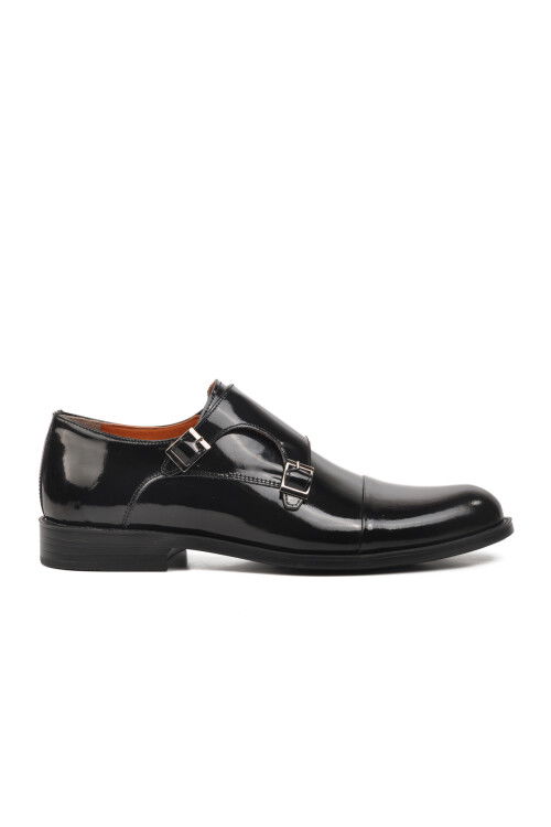 Black Patent Leather Mens Classic Shoes Premium 03253 M