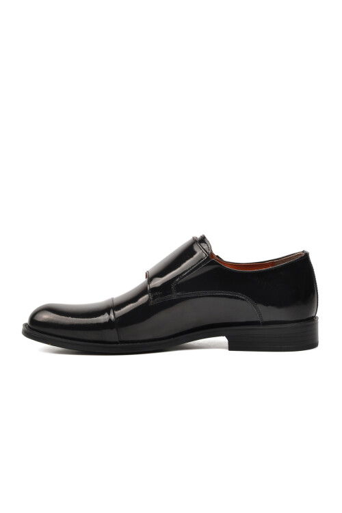 Black Patent Leather Mens Classic Shoes Premium 03253 M