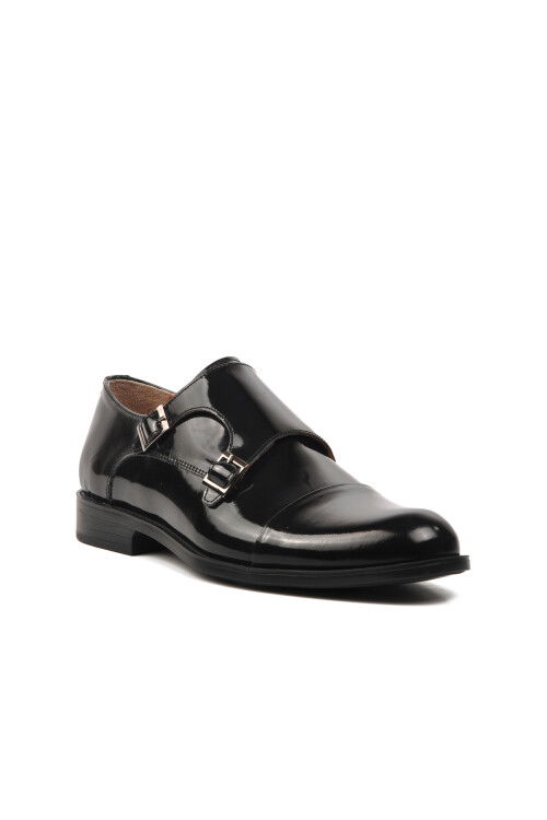 Black Patent Leather Mens Classic Shoes Premium 03253 M