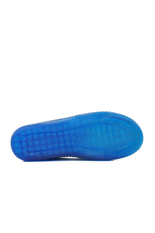 Blue Genuine Leather Womens Casual Shoes Premium 04035 Z