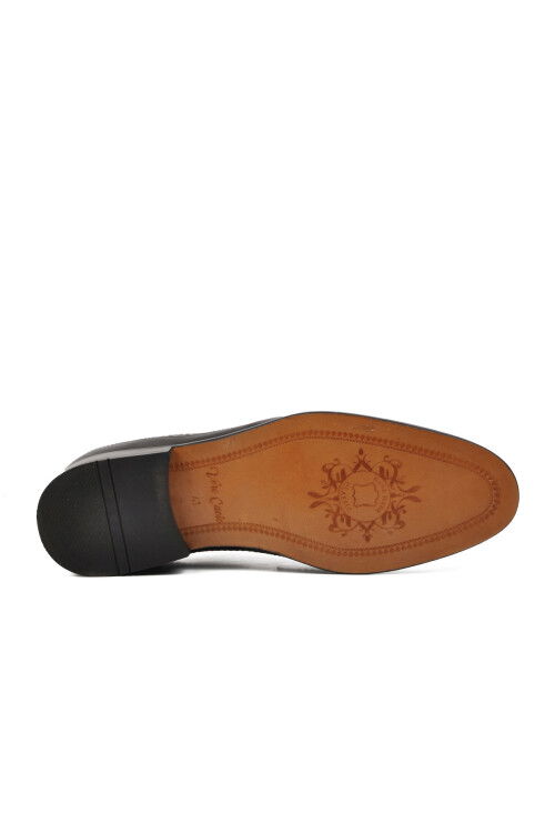 Black Genuine Leather Mens Classic Shoes Premium 33272 M