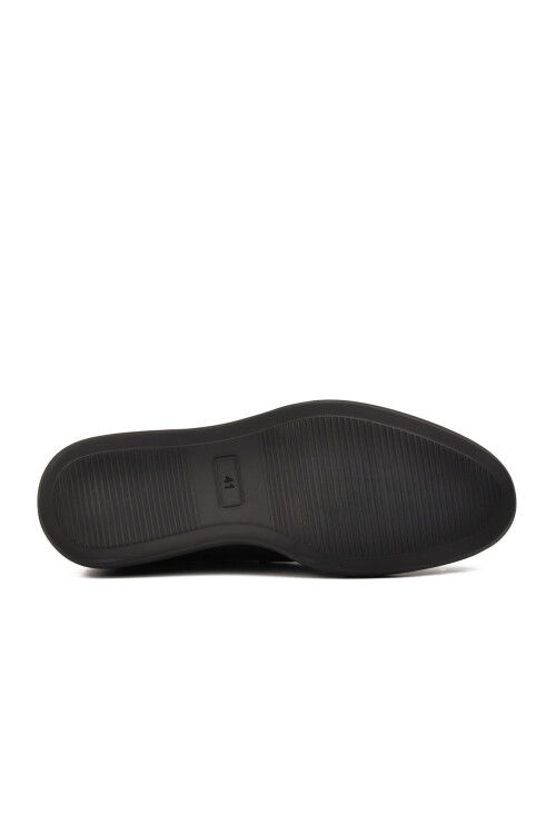 Black Genuine Leather Mens Casual Shoes Premium 33275 M