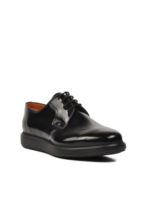 Black Patent Leather Genuine Leather Mens Casual Shoes Premium 33275 M