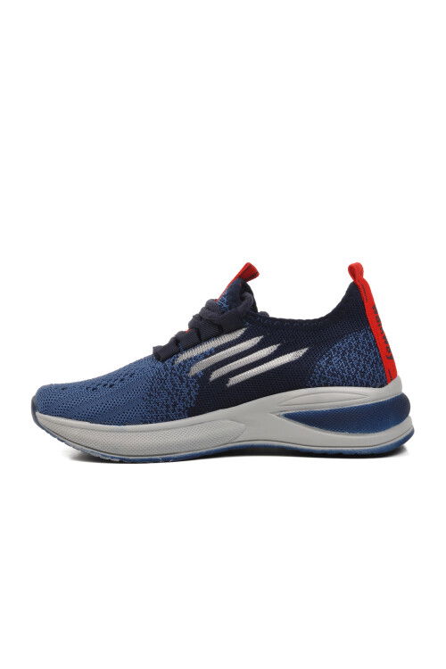Navy Blue-Ice-Red Childrens Sneakers Ravello F