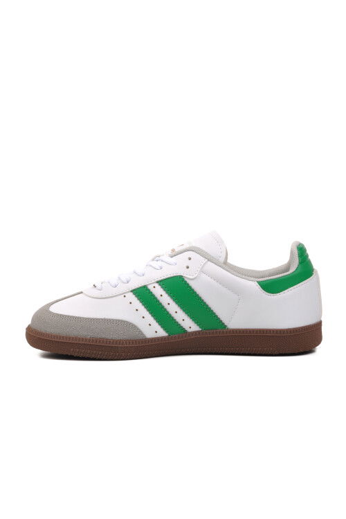 White-Green Unisex Sneaker Triger G