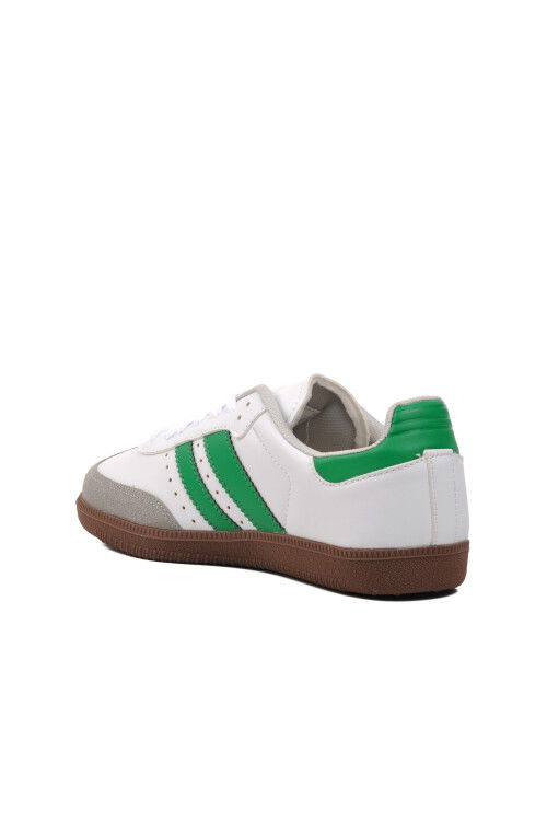 White-Green Unisex Sneaker Triger G