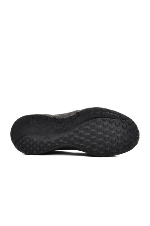 Black Genuine Leather Anatomical Womens Casual Shoes 040 Z