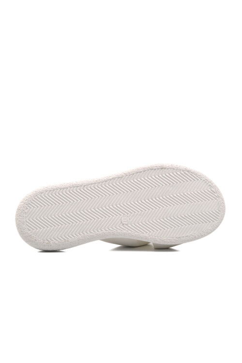 White Womens Slippers 0708 Z