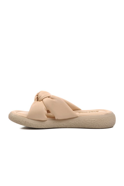 Cream Womens Slippers 0708 Z