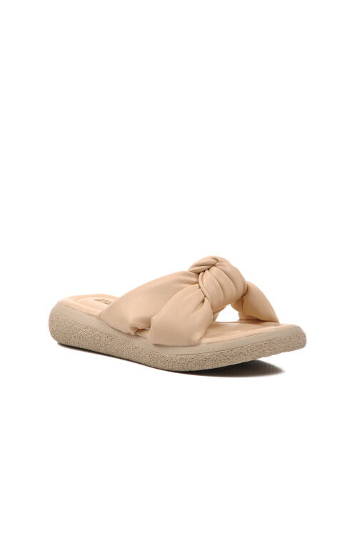 Cream Womens Slippers 0708 Z