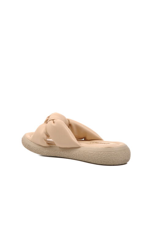 Cream Womens Slippers 0708 Z