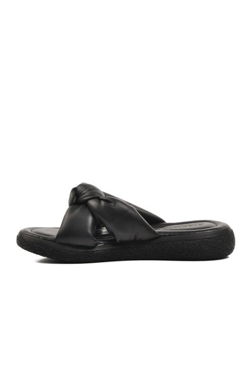Black Womens Slippers 0708 Z