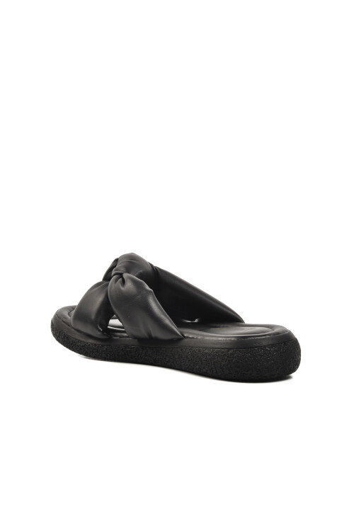 Black Womens Slippers 0708 Z