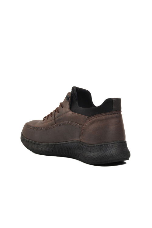 Brown Genuine Leather Mens Casual Shoes 110 M