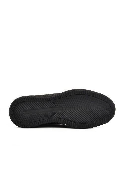 Black Nubuck Genuine Leather Mens Casual Shoes 110 M