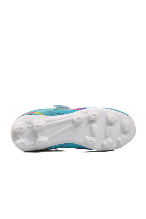 Turkuaz Beyaz  Erkek Çocuk Krampon 129 F