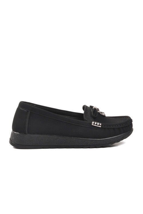 حذاء نسائي كاجوال خفيف الوزن باللون الأسود 157 Z