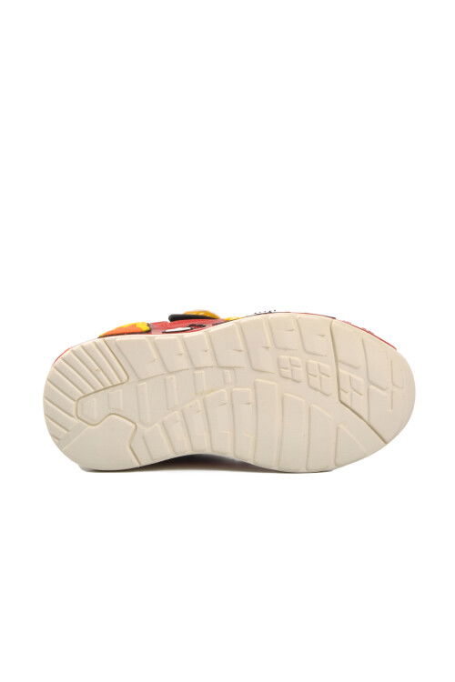 Black-Red Childrens Sneakers 1739 P