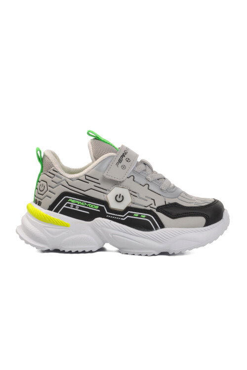 Gray Childrens Sneakers 1783 P