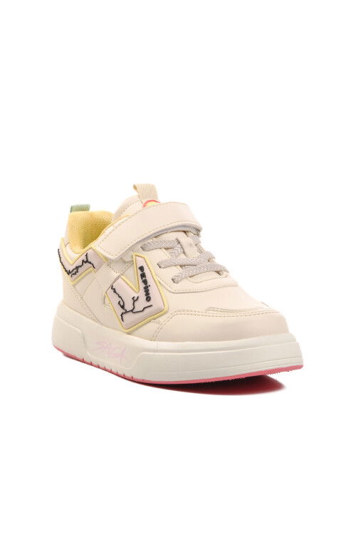 Cream-Powder Childrens Sneakers 1831 F