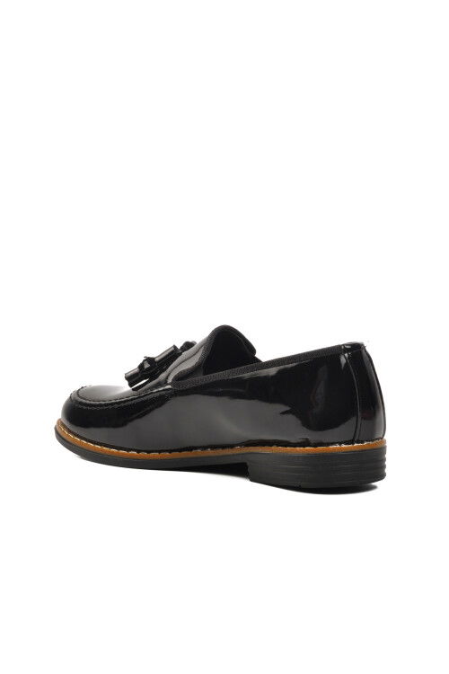 Siyah Rugan  Erkek Klasik Ayakkabı By  2020 G