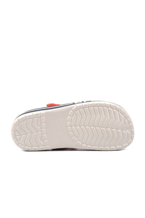 White Eva Lightweight Mens Sabo Slippers 216 M