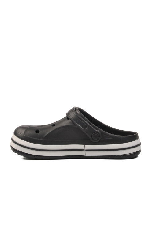 Black Eva Lightweight Mens Sabo Slippers 216 M