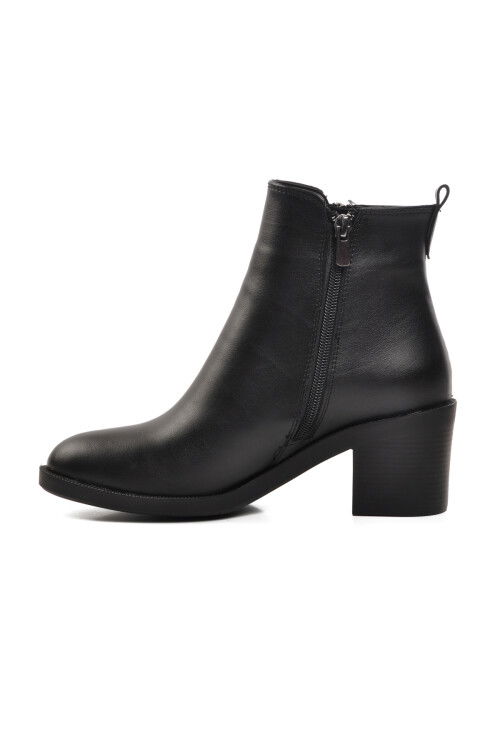 Black Skin Womens Boots 224547 Z