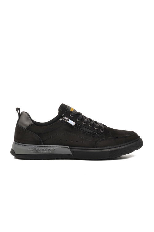 Black Nubuck Mens Casual Shoes 231220 M