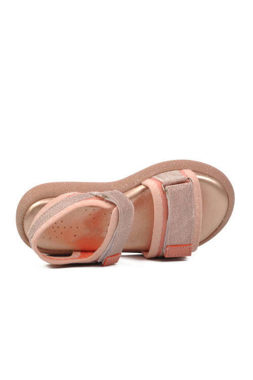 Pudra Ortopedik Kız Çocuk Sandalet 24-402 P