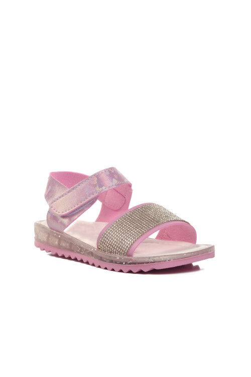 Powder Glitter Orthopedic Girls Sandals 24-408 P
