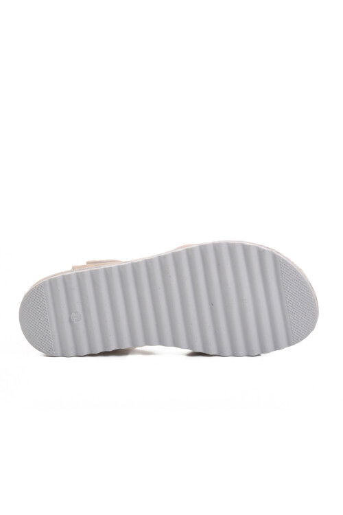 Sedef Simli Ortopedik Kız Çocuk Sandalet 24-409 F