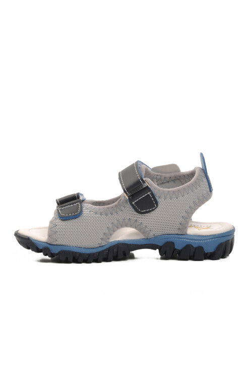 Lacivert Mavi Ortopedik Erkek Çocuk Spor Sandalet 24-410 P